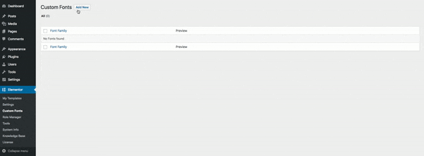 افزودن فونت دلخواه و سفارشی به المنتور رایا وردپرس