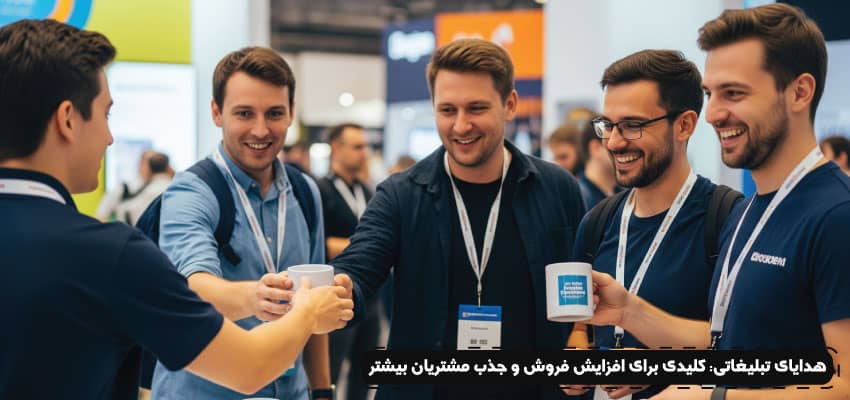 هدایای تبلیغاتی: کلیدی برای افزایش فروش و جذب مشتریان بیشتر