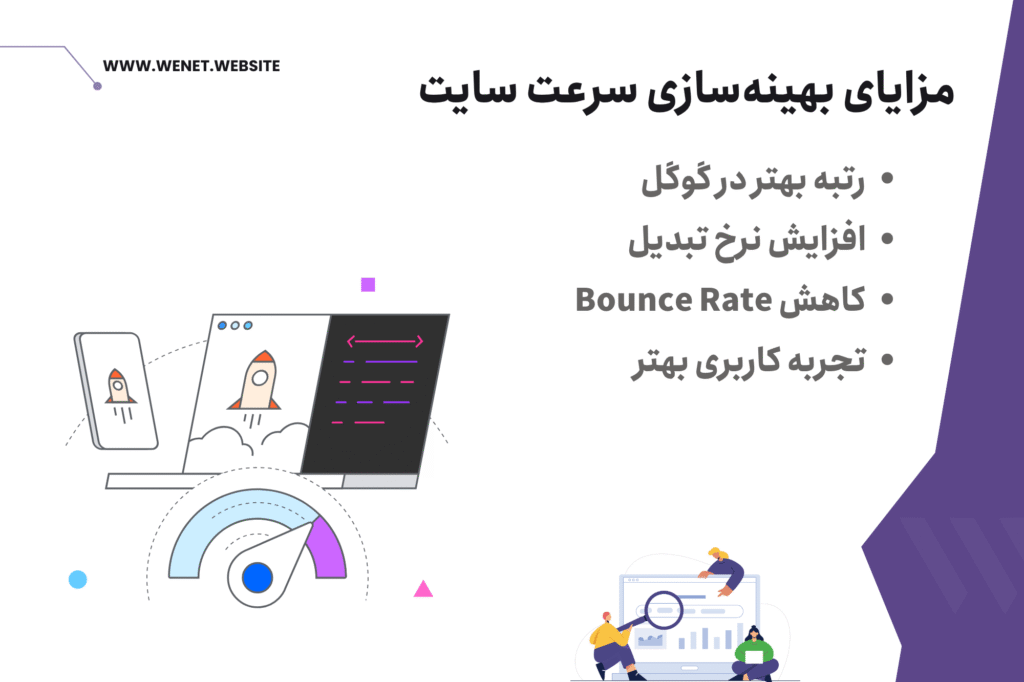 بهبود سرعت سایت