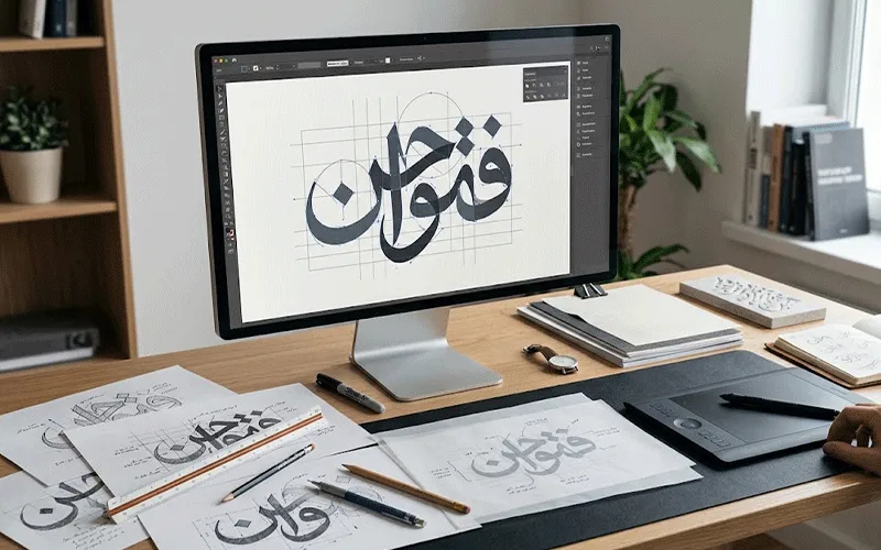 تصویر از طراحی لوگوتایپ متناسب با هویت برند