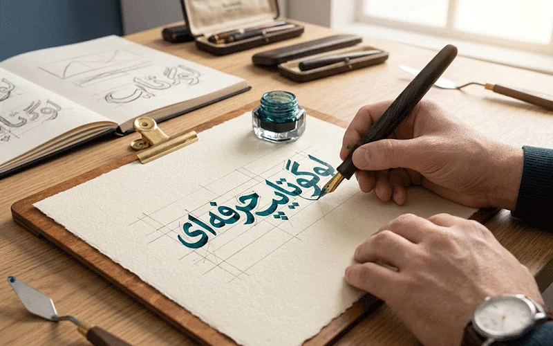 تصویر از طراحی لوگوتایپ حرفه ای