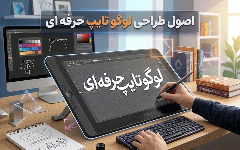 اصول طراحی لوگو تایپ حرفه ای